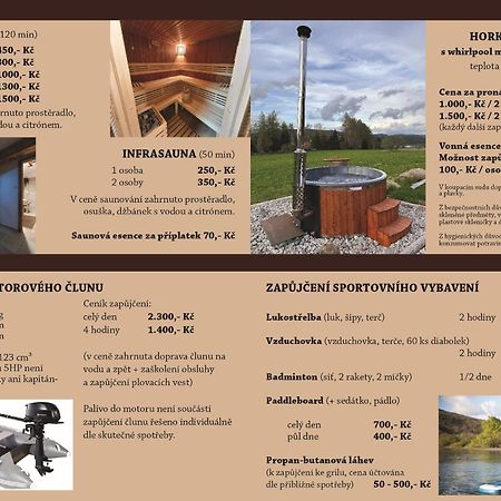 Apartmany Srub Vytonka Lipno Predni Vyton Exterior photo